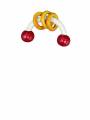 Rattle - Curvy with Rings Rattle - Curvy with Rings