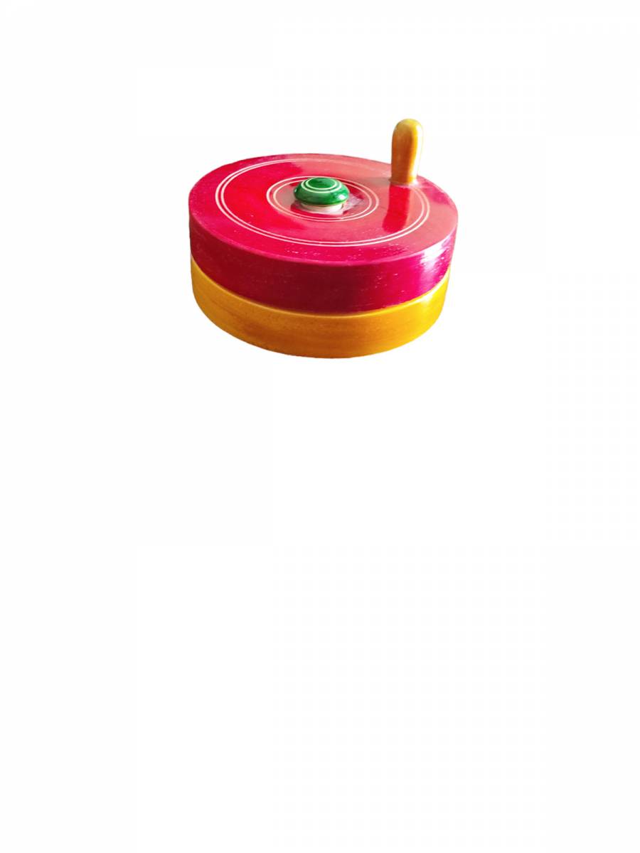 Toy - Wooden Grinding Stone Toy - Wooden Grinding Stone