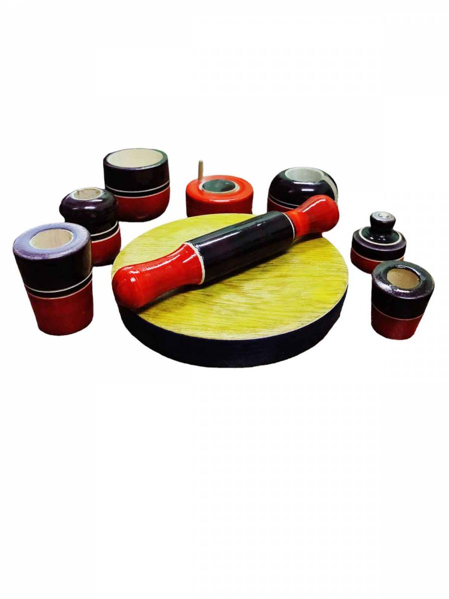 Toy - Wooden Kitchen Set - Traditional Games
Toy - Wooden Kitchen Set - Traditional Games