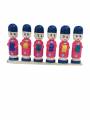Handcrafted Wooden Police Band Set - Channapatna Toys - Geographical Indexed Handcrafted Wooden Police Band Set - Channapatna Toys - Geographical Indexed