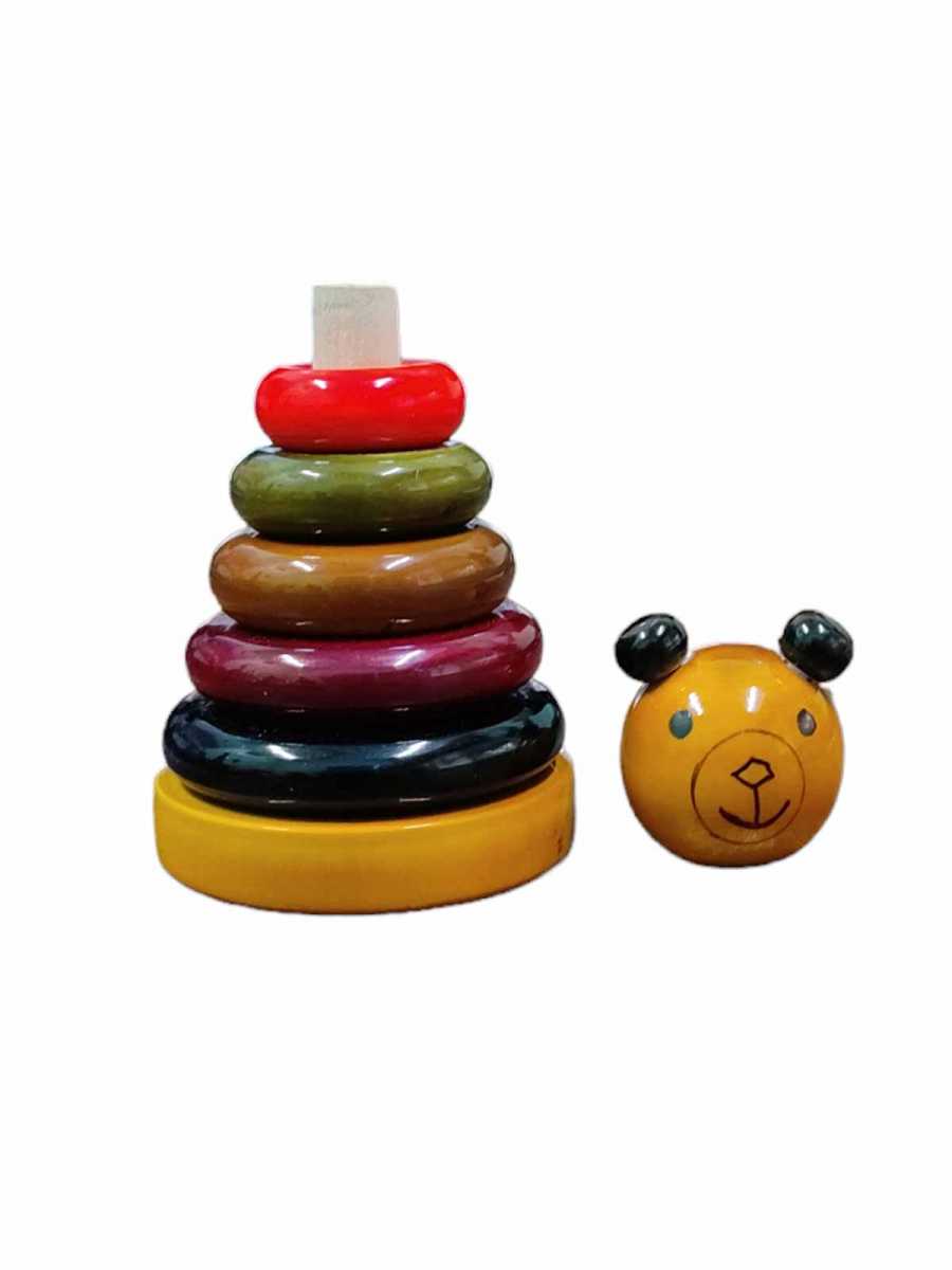 Kids - Stacking Rings - Teddy Bear Kids - Stacking Rings - Teddy Bear