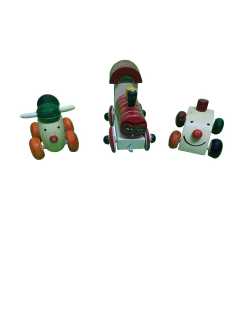 Toy - Train, Scooter and Car - Vehicles Combo Toy - Train, Scooter and Car - Vehicles Combo