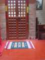 Warangal Durry - 2x3 Feet - Maroon-Black - Geographical Indexed Warangal Durry - 2x3 Feet - Maroon-Black - Geographical Indexed
