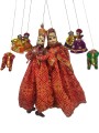 Rajasthani Kathputli, Red Combo - Geographical Indexed